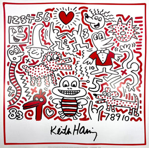 Untitled (Baby Crib) Print Keith Haring