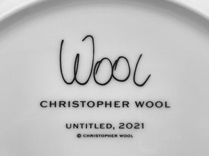 Untitled Ceramic Plate Ceramic Christopher Wool