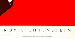 Untitled (Finger Pointer) Print Roy Lichtenstein