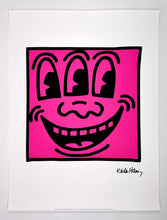 Load image into Gallery viewer, Untitled (Three Eyed Face) Print Keith Haring
