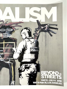 Vandalism as Modern Art - Beyond the Streets 2018 Print Banksy