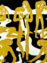 Load image into Gallery viewer, Virgins (Gold &amp; Black) Print Cleon Peterson
