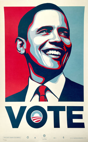 VOTE (2008) Print Shepard Fairey