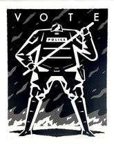 Load image into Gallery viewer, Vote II (Black/White) Print Cleon Peterson
