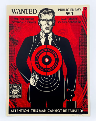 Wall Street Public Enemy – Post Modern Vandal