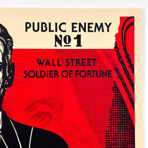 Wall Street Public Enemy Print Shepard Fairey