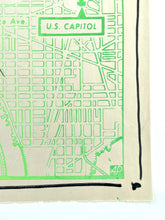 Load image into Gallery viewer, Washington DC Plan of Attack Print - Hand Embellished Mr. Brainwash
