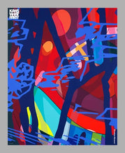 Load image into Gallery viewer, What Party: Score Years Poster Print KAWS
